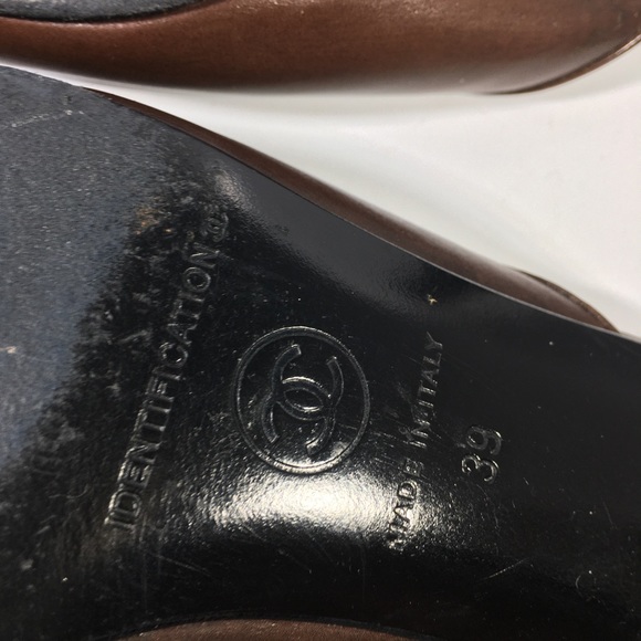 Chanel Vintage Pointed Toe Kitten Heel Mule - Picture 6 of 6